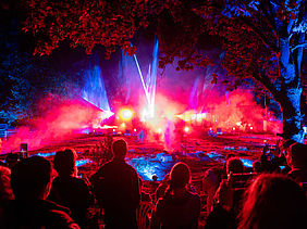 Lichterfest im Otterzentrum