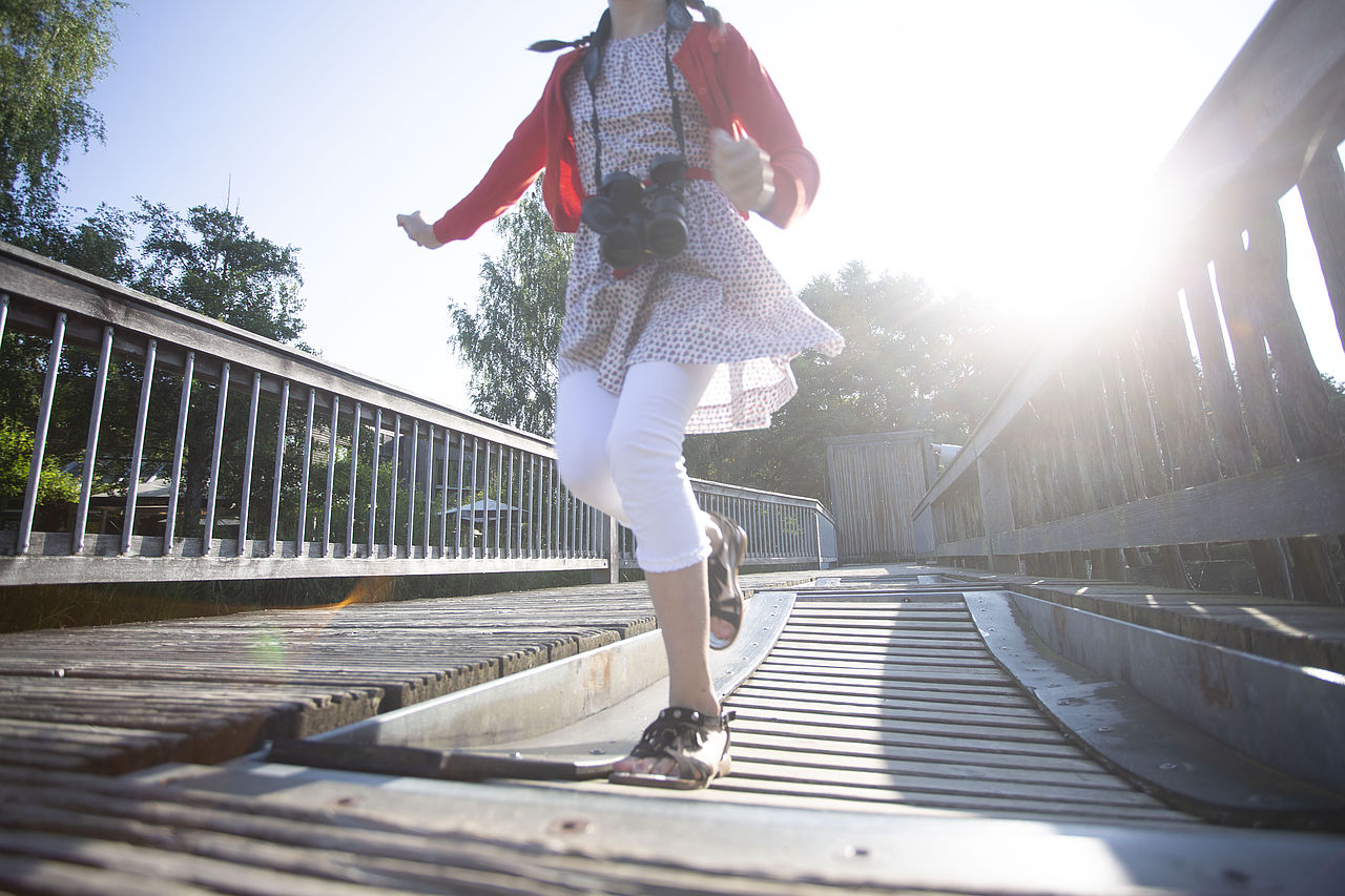 Gelände und Menschen